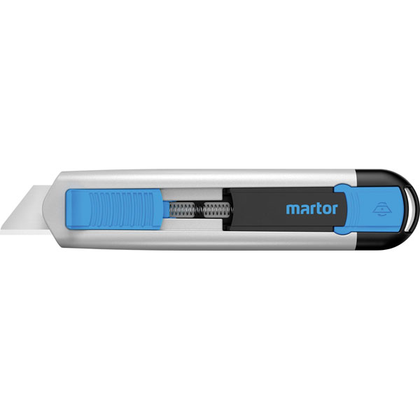 Martor 52501410.02 SECUNNORM 525 Safety Knife Aluminium Auto-Retra...