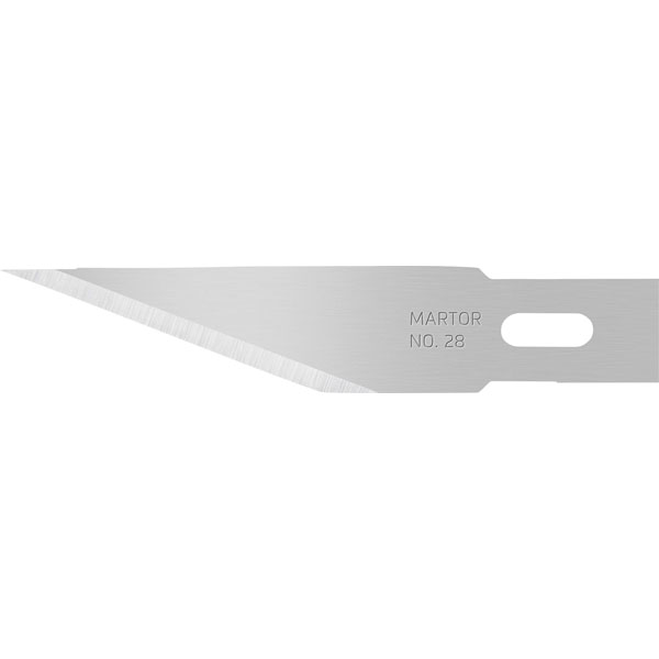 Martor 28.50 Spare Blade Set 10Pieces High-Quality Steel Sharp Cutting