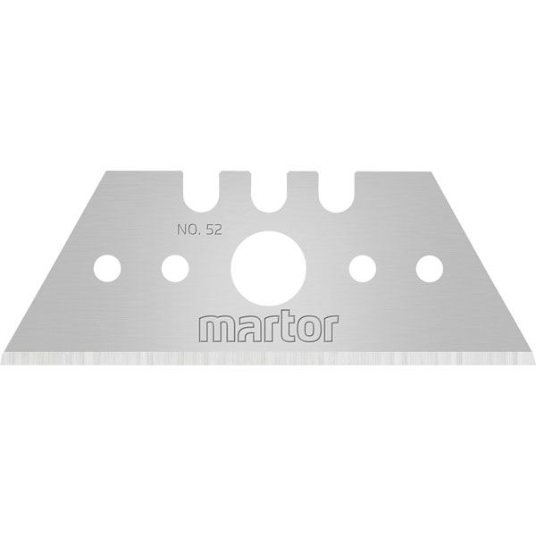 Martor 52.70 Trapezoidal Spare Blades Steel 10-Pack 2-Way 2-Edge