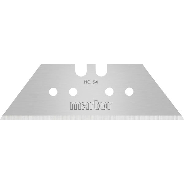 Martor 54.42 Trapezoidal Blade High-Quality Steel 2-Edge 5 Pieces