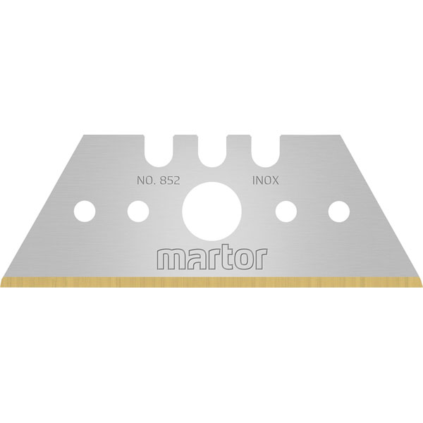 Click to view product details and reviews for Martor 85242 Spare Blade Stainless Steel Tin Coated Trapezoidal 5.