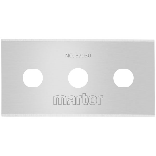 Martor 37030.50 Replacement Blade Steel 4-Way Edges 10 Pieces 43mm...