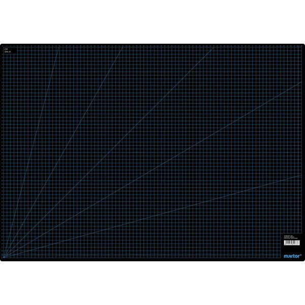 Martor 3004.06 Cutting Pad 320x230mm Black Cut without Damage cm/i...