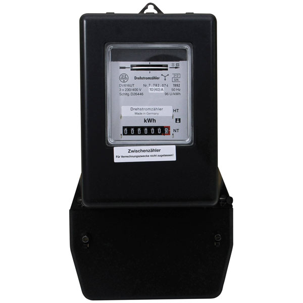 REV 515471555 Electricity Meter 3-Phase Refurbished Mechanical