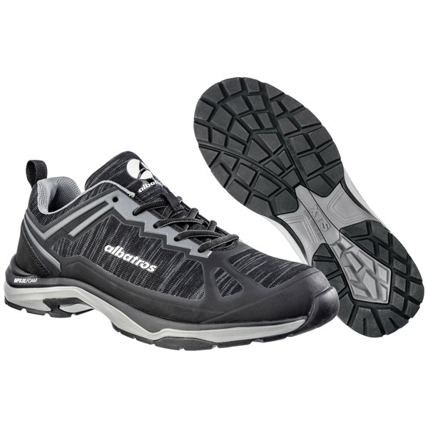Albatros 654550-43 SKYRUNNER Safety Footwear Black/Grey EU 43