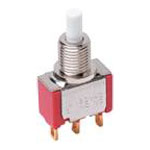 C & K Switches 8534SZQE2 Pushbutton SPST Momentary 1A 28VDC Solder Terminal