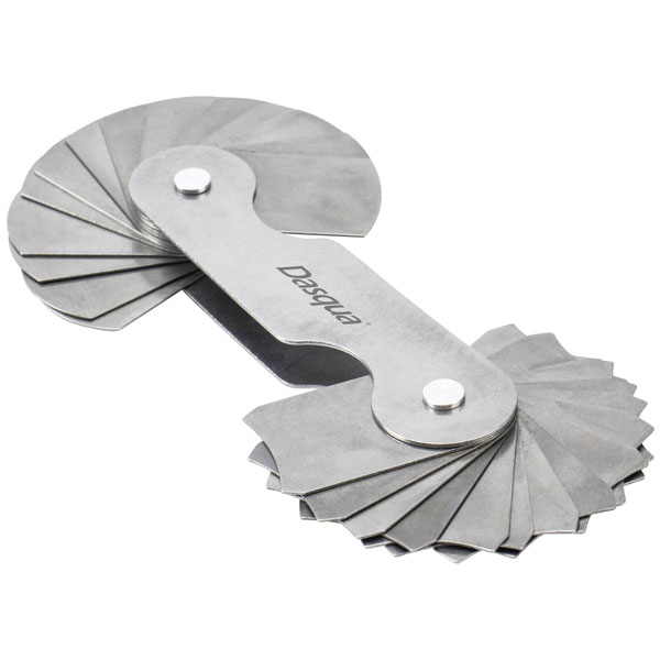 Dasqua 6311-3203 Thread Gauge Set 7 Pieces No-Go Ring Precision Tools