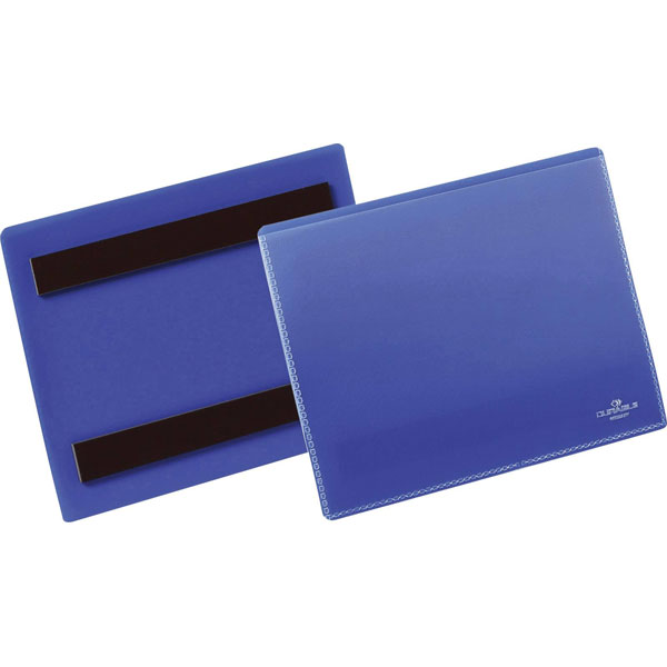 Durable 175607 Magnetic Label Pocket 148x105mm 50Pieces