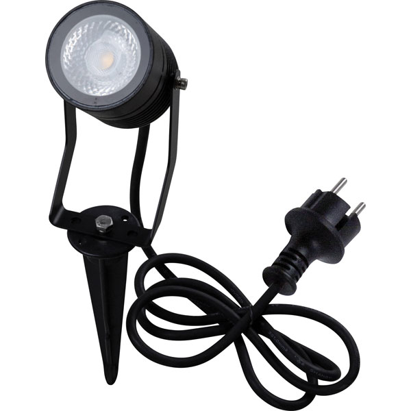 Heitronic PASAS 500031 LED Floodlight 6W Monochrome Anthracite Alu...