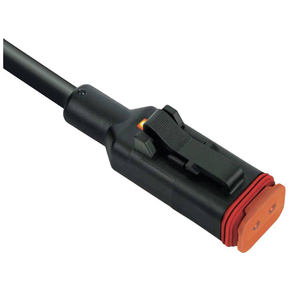 Lütze 709442.1500 LS-DT06 Connector 2-Pin LED Circuit PUR Cable 15m