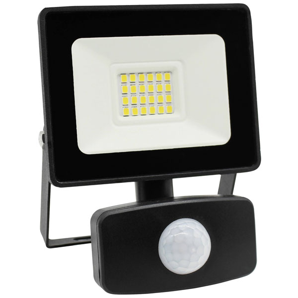 Megatron MT68030 iSPOT LED Floodlight + Motion Sensor Neutral White