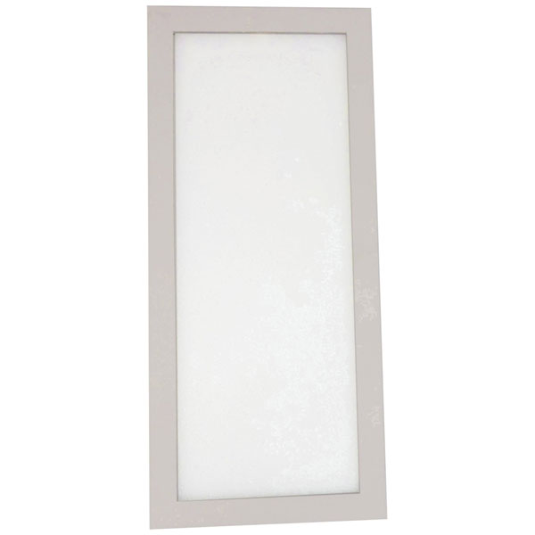 Megatron MT70146 UNTA Slim S LED 5W Warm White Silver Plinth Light