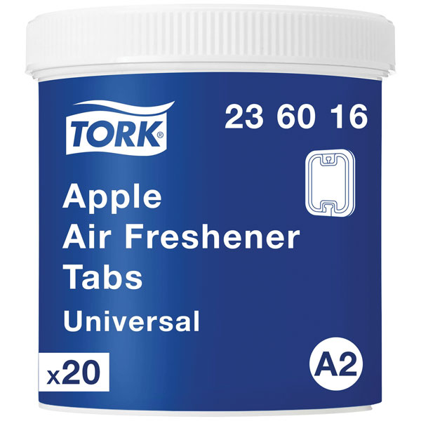 Tork 236016 Air Freshener Apple Scent Rubber Pendant 80 Pieces