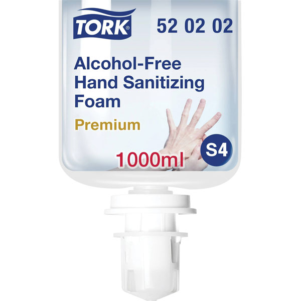 Tork 520202 Hand Hygiene Antibacterial Foam 100% Biodegradable 1000ml