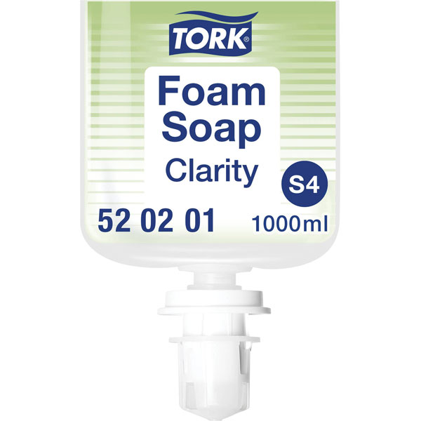 Tork 520201 Foam Soap 1L Sustainable Hand Hygiene Natural Ingredients
