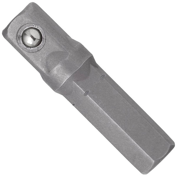 Vigor V2452N Bit Adapter 1/4" Hex/Square Drive 25mm Manual Operation