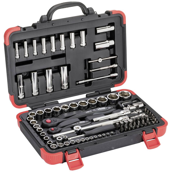 Vigor V2461N Bit Set 1/4" & 5/16" 172-Piece Durable & Versatile