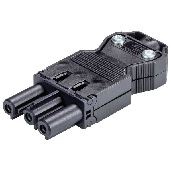 Wieland 92.931.3053.1 Gesis® CLASSIC Connector 3-Pole 250V 20A Black