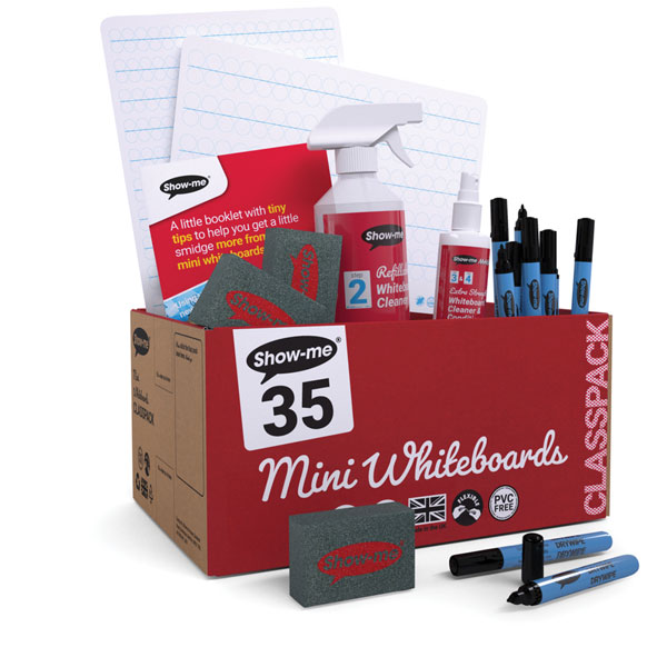 Show-me C/BHS 120 Bubble Boards,pens,35 erasers,100ml sample Magix...