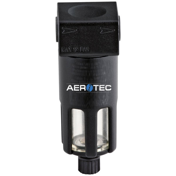 Aerotec 2010206 Pneumatic Filter 1/4" 10 Micron 1700 L/min 12 Bar