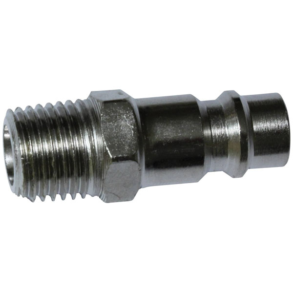 Aerotec 2005288Z Pneumatic Push-Fit Nipple 1/2" Male Thread Brass