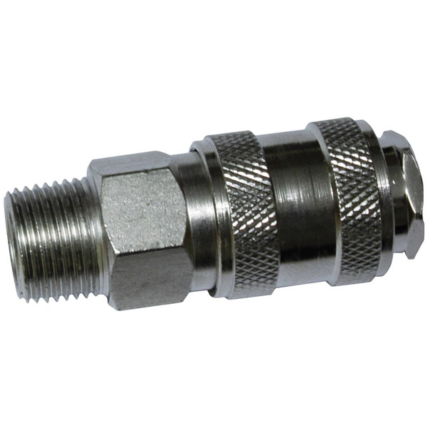 Aerotec 2009560Z Pneumatic Connector 3/8" Brass EU Plug Compressor