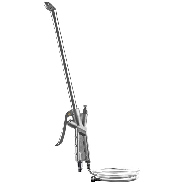 Aerotec 200538 Air Duster Gun 15 Bar Aluminium With 1.5m Hose 260m...