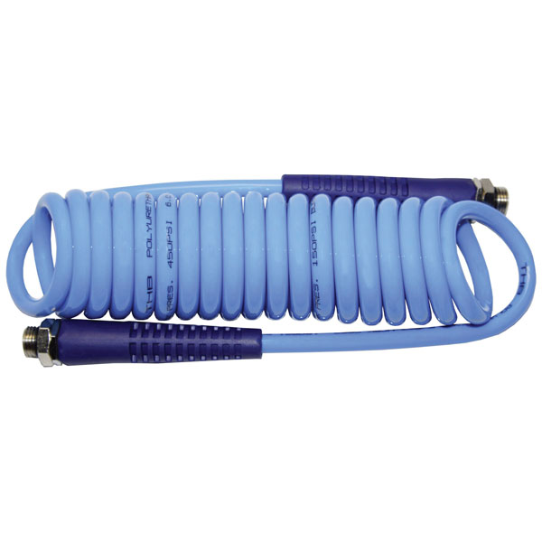 Aerotec 2010160 Coil Hose PU Flexible 8mm OD 7.5m 10 Bar