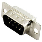Connfly DS1036-25MPU2PX-YT D-SUB Plug 180° 25 Pins Cut & Clip 1 piece