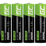 Green Cell Rechargeable Batteries AA battery (rechargeable) 622878