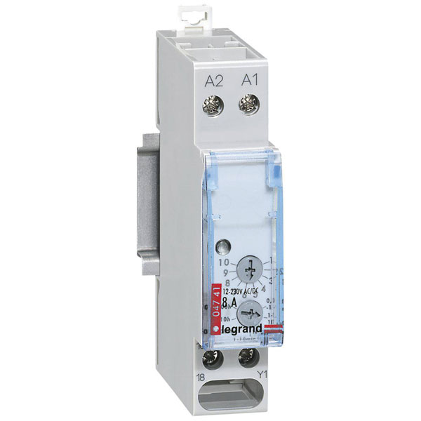 Legrand 004741 TDR Relay 250V 1 piece 1 Changeover 7 Time Ranges