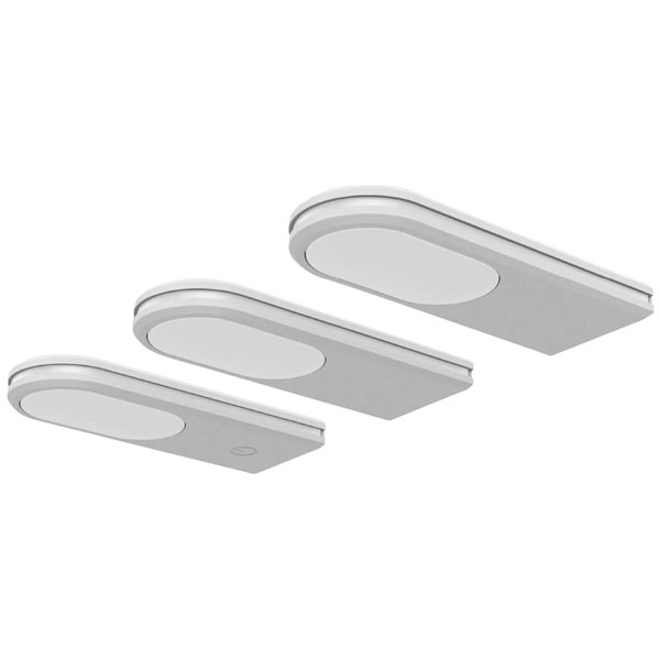 Müller-Licht 404031 Plinth 3-Piece LED Set Warm/Cool/Daylight White
