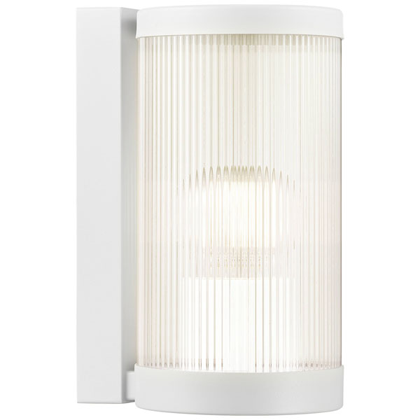 Nordlux 2218061008 Coupar Wall Light Sand E-27 Modern Ribbed Glass