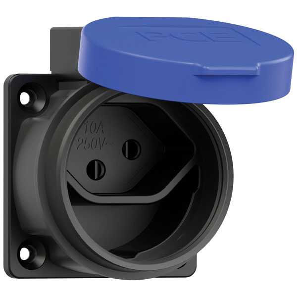 PCE 1323-0bc Surface-Mount Socket IP55 Black/Blue 1 piece