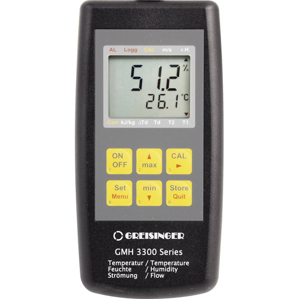 Greisinger 478448 GMH 3331 Hygrometer Precision Universal with The...