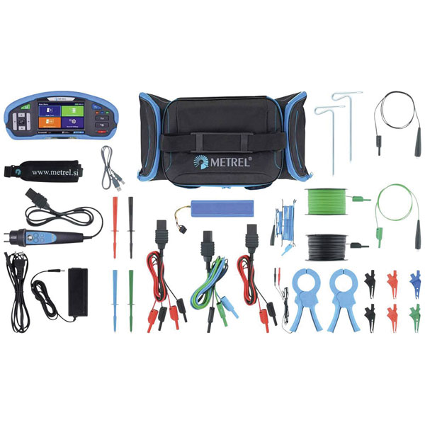 Metrel 20992697 MI 3155 EU VDE Tester Kit ISO Calibrated 1000V DC