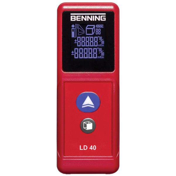 Benning 050501 LD 60 Laser Range Finder 60m Handy Compact Design