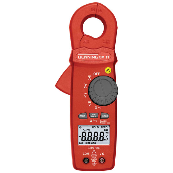 Benning 044689 Clamp Meter Handheld Multimeter Digital CAT IV 300V...