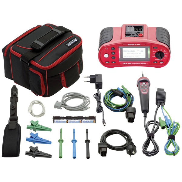 Benning 044103-ISO IT 130 VDE Tester, ISO-Calibrated, VDE/IEC Comp...