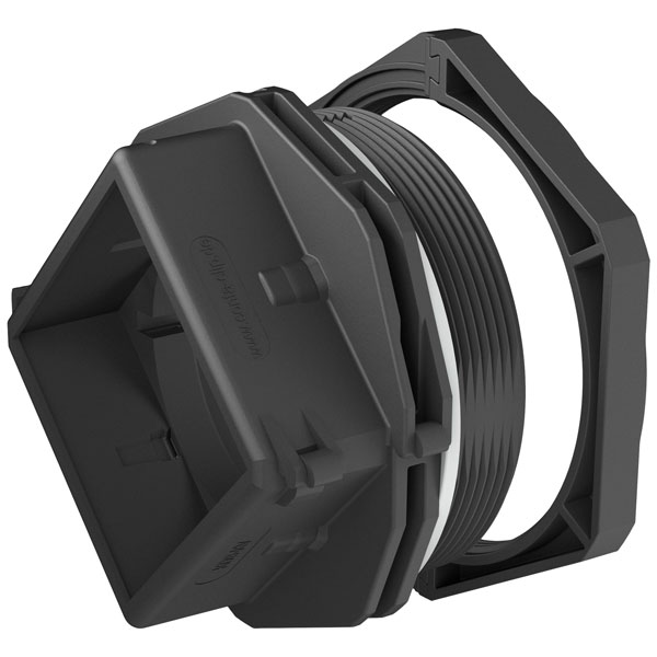 CONTA-CLIP 28613.4 Cable Gland M40 PA 6.6 Black IP66 5 pieces