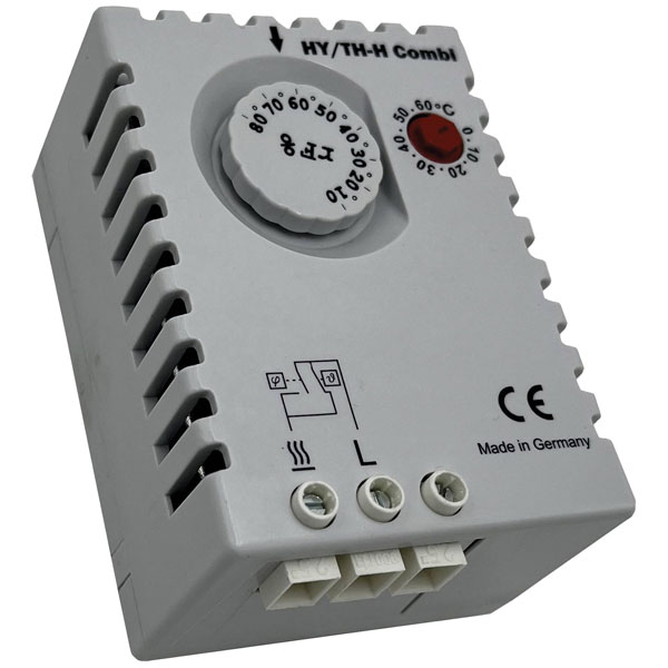 Rose LM HY/TH Combi Hygrostat Thermostat 230V AC 95x68x45mm 1pc