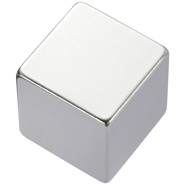 Conrad 505949 Permanent Magnet Cube 10x10x10mm N45 1.33 T Limit 80°C