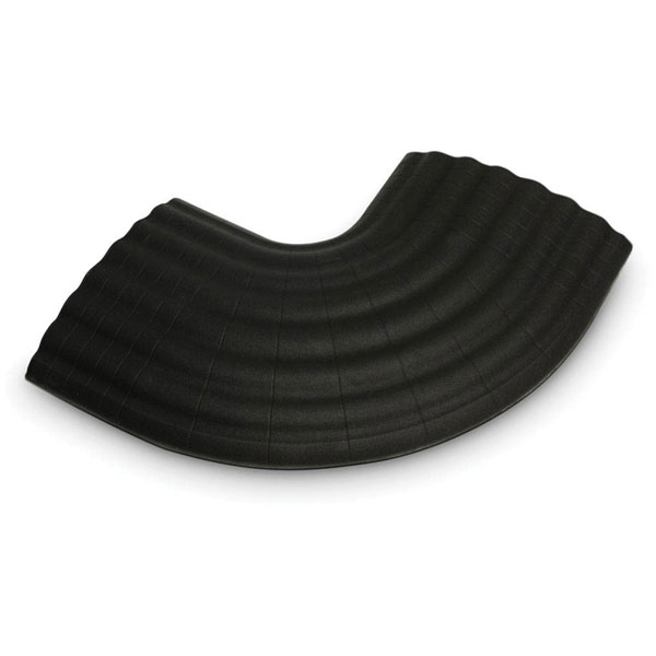 DEFENDER 85161 Cable Connector 90° Bend TPU 4 Channels Black