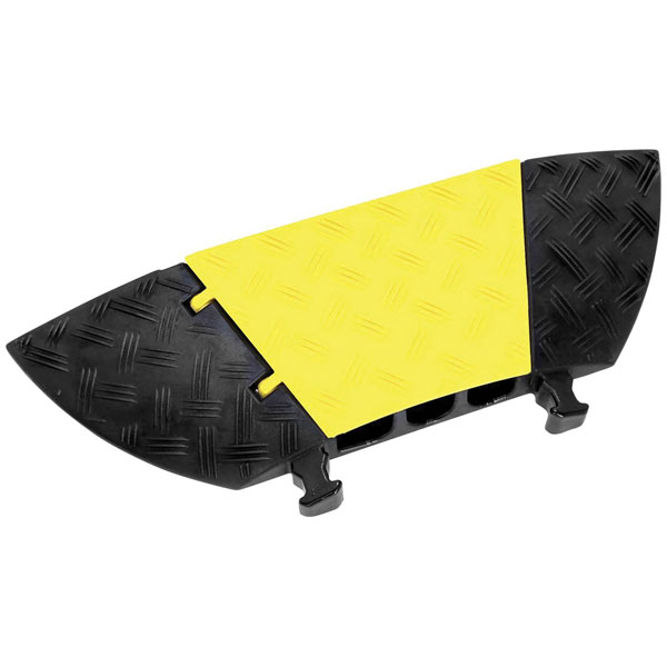 DEFENDER 85320F End Piece Female Polyurethane Yellow/Black 1 piece...
