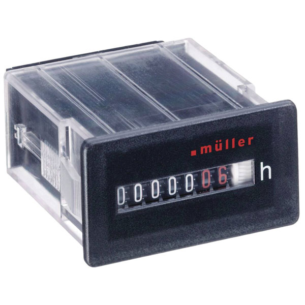 Müller 20927 BW70.29 Service Hours Roller Counter 24V 50-60Hz