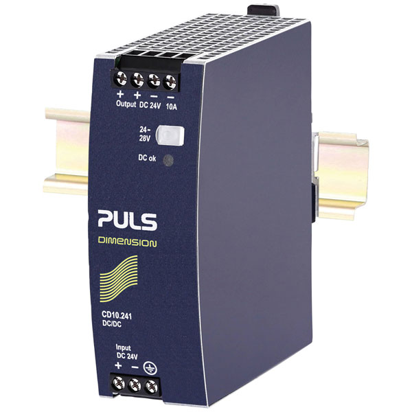 PULS CD10.241 DIMENSION DC/DC Converter 24V 240W DIN Rail 1piece