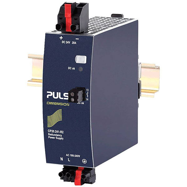 PULS CP20.241-R2 DIMENSION DIN Rail Redundancy PSU 24V 20A 480W 1 ...