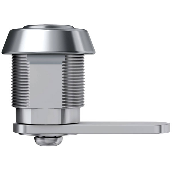 Basi 9000-1310 Universal Cam Lock Silver Includes 2 Keys 1 piece