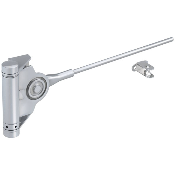 Basi 1799-0003 Door Closer, Metal, Quiet Closing, 60kg, Fire Doors