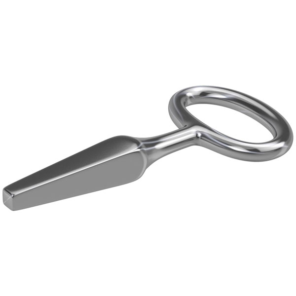 Basi 306.5 Square Key Silver 1 Pc Versatile Use 4-9mm or 6-9mm Sizes